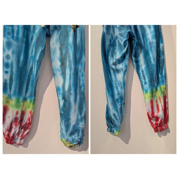 NWT  Ed Hardy Skull Dagger Tie Dye Jogger Pants Sz S - Picture 3 of 9